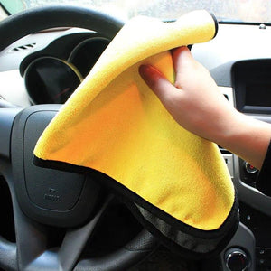 Super Absorbent Dual Sided Thick Lint &Streak Free Multipurpose Magic Microfiber Towel for Car,Bike,Home & Kitchen Cleaning ,Polishing & Detailing