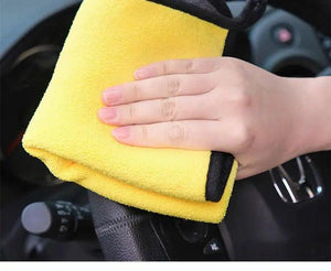 Super Absorbent Dual Sided Thick Lint &Streak Free Multipurpose Magic Microfiber Towel for Car,Bike,Home & Kitchen Cleaning ,Polishing & Detailing